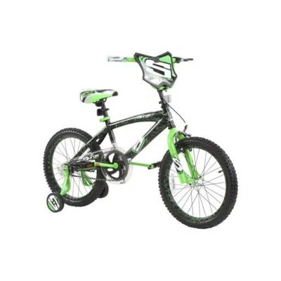 Bicicleta BMX Dynacraft 18" Surge Boys con efecto de pintura personalizado verde --almacenamiento-- Foto 1 de 4