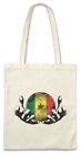 Senegal Football Magic Ball Stofftasche Einkaufstasche Flagge Fußball Fahne