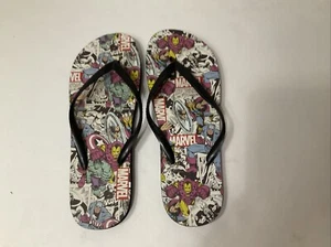 Unisex Marvel Flip-Flops Size 7.5 (40-41)New No Tags - Picture 1 of 2