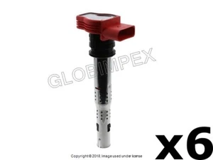 For PORSCHE (2011-2017) Ignition Coil-With Spark Plug Connector (6) BREMI/STI - Picture 1 of 2
