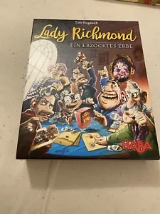 HABA, Brettspiel,Lady Richmore, Ein Erzocktes Erbe,Neuwertig,Retro, Komplett - Bild 1 von 10