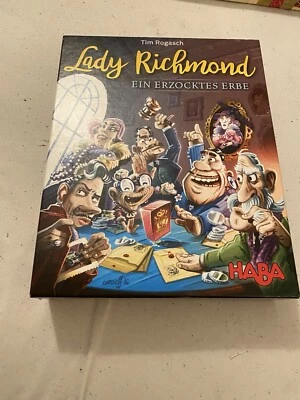 HABA, Brettspiel,Lady Richmore, Ein Erzocktes Erbe,Neuwertig,Retro, Komplett - Bild 1 von 4