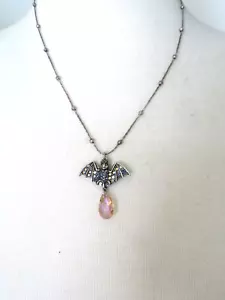 KIRKS FOLLY BAT NECKLACE 18" - Picture 1 of 2