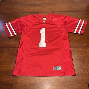 Ohio State Buckeyes Red Nike Jersey, Number 1, Size Youth Size Large 16/18 - Picture 1 of 6