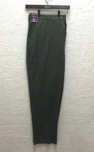 Pantaloni Roundtree & Yorke Travel Smart Big Man vestibilità classica davanti piatto 48x34 ~ NUOVI - Foto 1 di 5