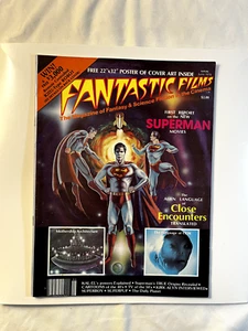 1978 Fantastic Films Magazine with Poster: Superman Movies/Language of Aliens - Imagen 1 de 4