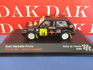 Die cast 1/43 Modellino Auto Seat Marbella Proto Rally de Toledo 1989 A. Rius - Foto 1 di 4