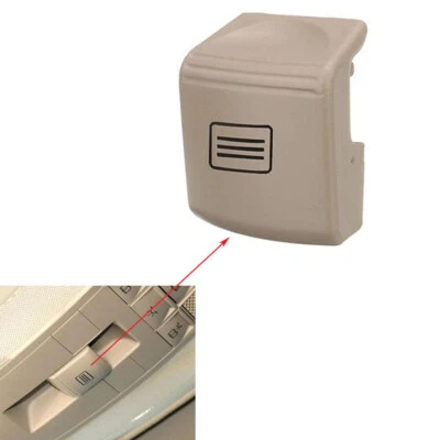for Mercedes C Class W204 W212 W218 Sunroof Window Switch Button Cover Cap Beige - Image 1 of 4