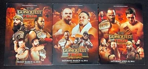 ROH Ring Of Honor Wrestling -- Conquest Tour 2015 DVD -- Set of 3 -- Jay Briscoe - Picture 1 of 3