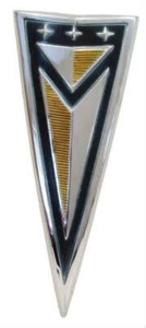 1961 PONTIAC REAR DECK LID ARROWHEAD EMBLEM - Foto 1 di 1