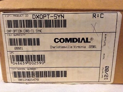 Comdial DXOPT-SYN DXP OPTION CARD-T1 SYNC R:C    Brand New - Image 1 of 4