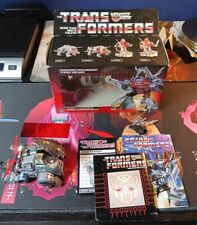 1985 Slag Complete With Box G1 Transformers Dinobot Figure W. Box and Accesories