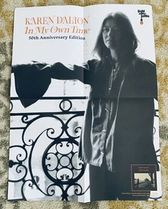 Karen Dalton In My Own Time seltenes Promo Poster 18”x24” Licht auf dem Dachboden 50th - Bild 1 von 5