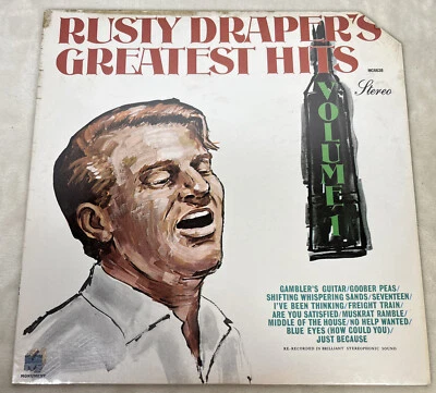 Rusty Drapper’s Greatest Hits Volume 1 SEALED LP Vinyl Record 1963 Monument - Image 1 of 4