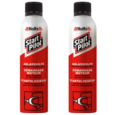 Spray de arranque Holts Startpilot 2x 200 ml spray de arranque en frío ayuda de arranque - Imagen 1 de 2