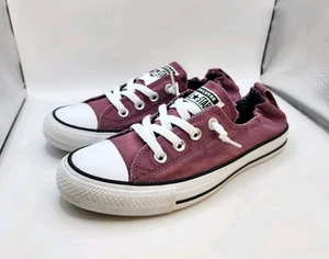 Zapatos sin cordones Converse Chuck Taylor All Star para mujer talla 8 borgoña Shoreline Ox - Imagen 1 de 15