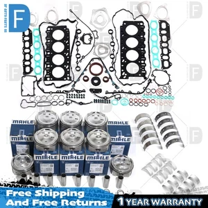 Engine Rebuild Overhaul Pistons Bearing Kit for Porsche Cayenne Turbo 4.5T M48 - Picture 1 of 6