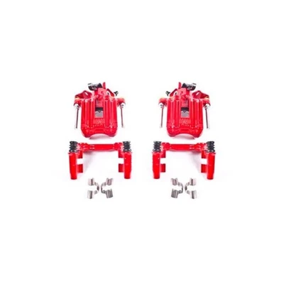 Pinças traseiras Power Stop com suportes compatíveis com 00-06 Audi TT Quatt (com rotores sem ventilação) - Imagem 1 de 4