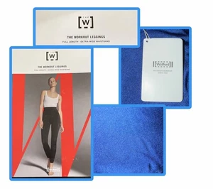 Nuevo Wolford S Leggings de Entrenamiento Azul Sodalita Pantalones Elásticos Yoga Deporte 8/10 - Imagen 1 de 4