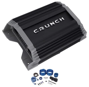 Crunch PZ2-2030.2D 2000w 2 Channel Compact Class D Car Amplifier+Amp Wire Kit - Picture 1 of 12