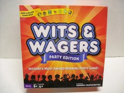 Wits & Wagers Game Party Edition Nuevo y Precintado Premio 4+ Jugadores Foto 1 de 2