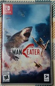 Man Eater - Nintendo Switch Probado/Funciona Envío Rápido Con Estuche Limpio H99 - Imagen 1 de 4
