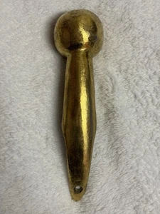 Vintage Horse Hames 7" Heavy Solid Brass Walking Stick Cane Topper - Picture 1 of 6