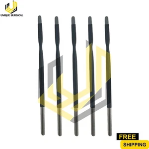 Puntas de electrocirugía reutilizables de 70 mm hoja de aguja electrodos cuchillo de cauterización ESU 5 piezas - Imagen 1 de 3