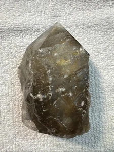 SMOKY QUARTZ CRYSTAL 4 INCH HIGH - POLISHED ( Read Description ) - Picture 1 of 13