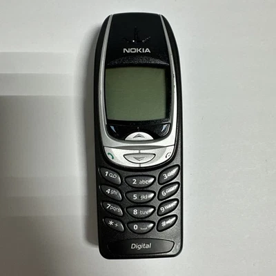 Nokia 6360 - negro (red AT&T / TDMA) teléfono celular raro de colección Foto 1 de 3