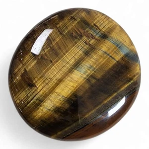 Gold Tiger Eye Polished Smooth Stone South Africa 26.4 grams - Picture 1 of 2