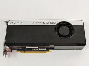 EVGA Nvidia GeForce GTX 680 4 GB GDDR5 PCI Express x16 Video Card - Picture 1 of 6