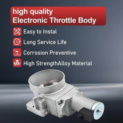 Throttle Body Aluminum Fits for GMC Sierra Yukon XL 1500 2500 Yukon 2000-2002 - Image 1 of 4