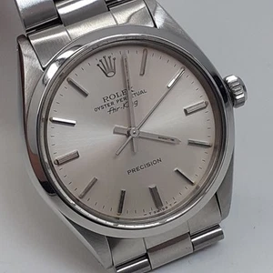 Rolex Air King Precision 34 mm Steel Automatic Watch 5500 Circa 1978 - Picture 1 of 11