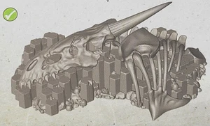 Warhammer Age of Sigmar Gelände : "Tote Bestie" aus Urzeithöhle  -  OOP - Bild 1 von 4