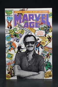 Marvel Age (1983) #41 Erstdruck Stan Lee Foto Cover Kurt Busiek Interview fast neuwertig - Bild 1 von 3