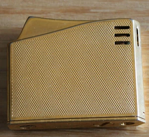 ancien briquet maruman halley l dl 11 piezo electric lighter - Bild 1 von 5
