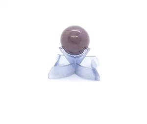 Vintage Rare Marble Lavender M.F. Christensen Opaque Inverted '9' .547" (11/16") - Picture 1 of 10