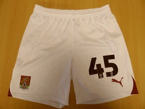NORTHAMPTON TOWN FC | 45 | HARRY GUESS | PANTALONCINI ABBINATI 2024/2025 | Taglia M - Foto 1 di 3