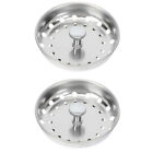  2 Pcs Water Leak Sink Tap Hole Filter Small Mesh Strainer Drain Cover