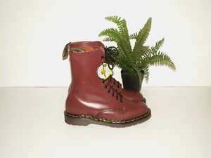 Dr. Martens 1490 Cherry Red Boots 10 Ösen Made in England UK 7 EU 41 US 8 880 - Bild 1 von 10