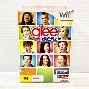 Glee: Karaoke Revolution - Box Set - Nintendo Wii - Tested - Free Postage - Picture 1 of 8