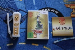 Nintendo Wii Zelda Skyward Sword 25th Anniversary Special Edition + Remote Plus - Bild 1 von 12