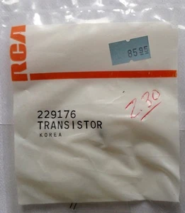 Transistor RCA 229176 hecho en Corea - Imagen 1 de 2