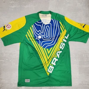 Puma Brazil Jersey CBM 17th Maccabiah Olympic Games Israel [2005] Rare HTF - Foto 1 di 8