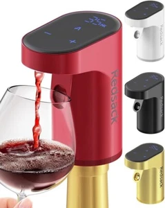 Electric Wine Decanter Aerator Dispenser Pourer Whiskey Adjustable Quantity Liqu - Picture 1 of 7