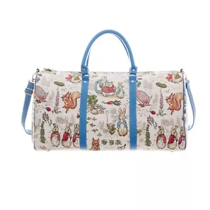 Signare Tapestry Peter Rabbit Large Duffle Bag Overnight Bags Weekender - Picture 1 of 6