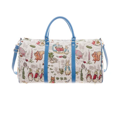 Signare Tapestry Peter Rabbit Large Duffle Bag Overnight Bags Weekender - Image 1 of 4