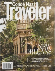 CONDE NAST TRAVELER MAGAZINE MARCH 2025 NEW ORLEANS KATRINA VACATIONS - Bild 1 von 1