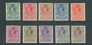 SOMALILAND 1933 KGV PORTRAIT set comp (Scott 10-19) VF MH some gum toning ZX20 - Picture 1 of 1